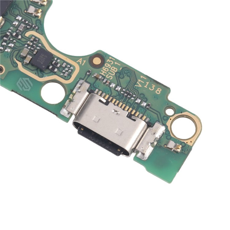 For TECNO Spark 20 KJ5, KJ5n Dock Connector Charging Port Flex Cable Repair Part (Without Logo)