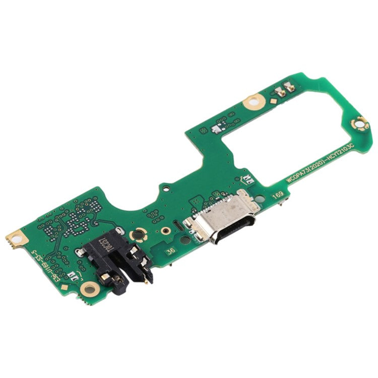 For Oppo A73 5G CPH2161/F17 CPH2095 Charging Port Flex Cable Replacement Part (without Logo)