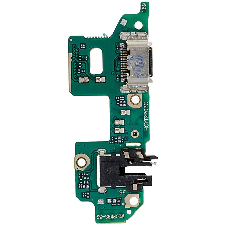 For Oppo K9s Charging Port Flex Cable Replacement Part (without Logo)