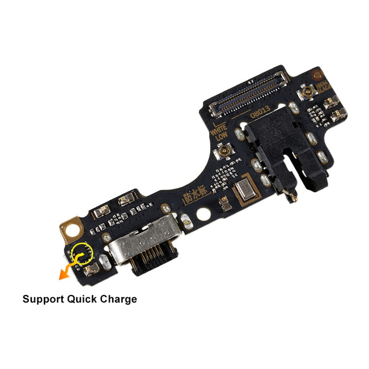 For Motorola Moto G73 5G Charging Port Flex Cable Phone Replacement Part Support Fast Charge (without Logo)