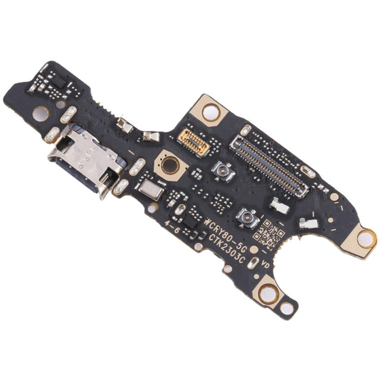 For Honor 80 5G Dock Connector Charging Port Flex Cable Replacement Part (without Logo)