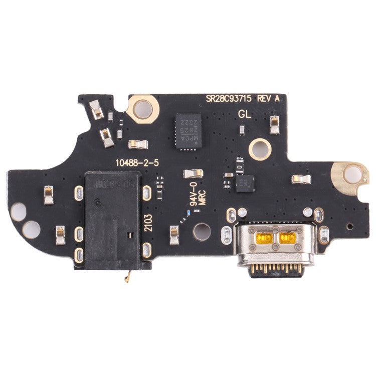 For Motorola Edge S Dock Connector Charging Port Flex Cable Replacement Part (without Logo)