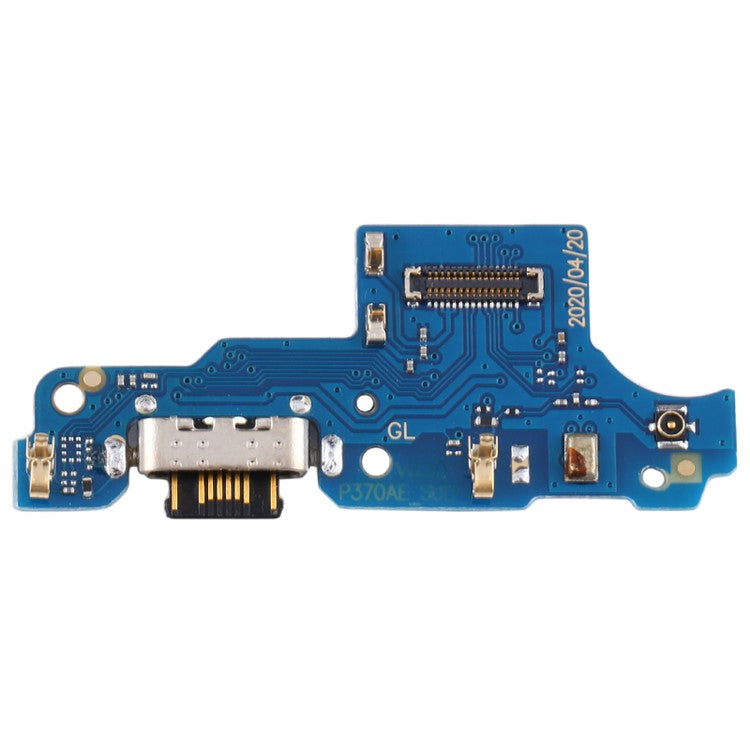 For Motorola Moto G9 (India) Dock Connector Charging Port Flex Cable Replacement Part (without Logo)