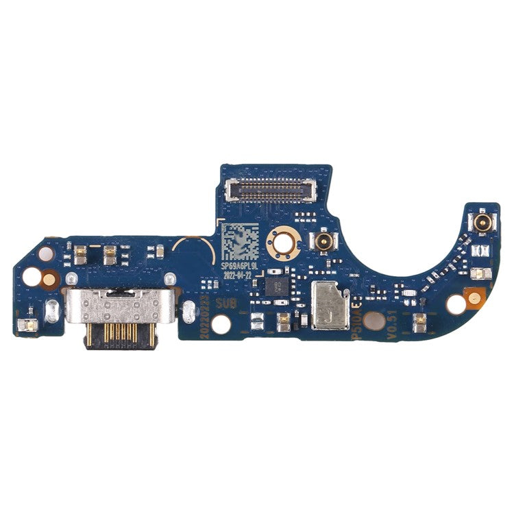 For Motorola Moto G42 4G XT2233-2 Dock Connector Charging Port Flex Cable Replacement Part (without Logo)