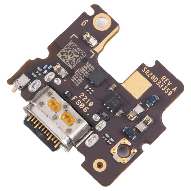For Motorola Moto S30 Pro 5G XT2243-2 Dock Connector Charging Port Flex Cable Replacement Part (without Logo)