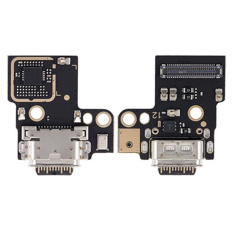 For Motorola Moto G200 5G Dock Connector Charging Port Flex Cable Replacement Part (without Logo)
