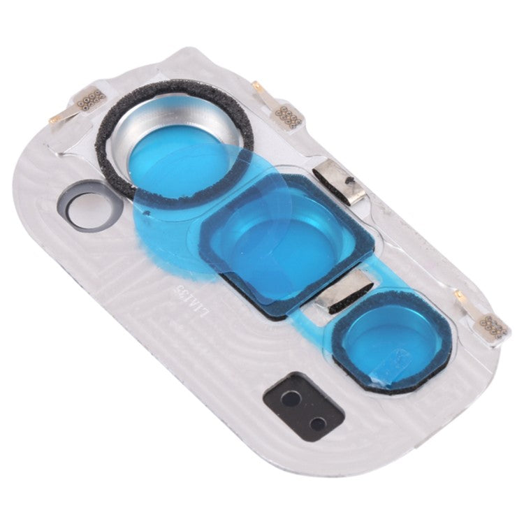 OEM Back Camera Lens Holder Cover with Glass Part (without Logo) for Oppo Reno4 5G PDPM00/PDPT00/CPH2091 - White