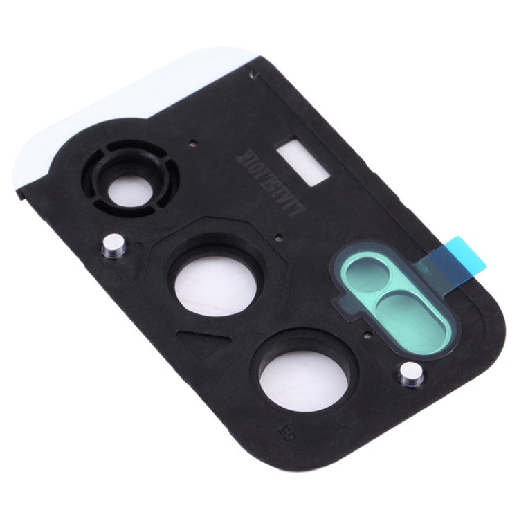 For Oppo Reno6 Pro 5G PEPM00, CPH2249 OEM Back Camera Lens Holder Cover with Glass Part (without Logo) - Black