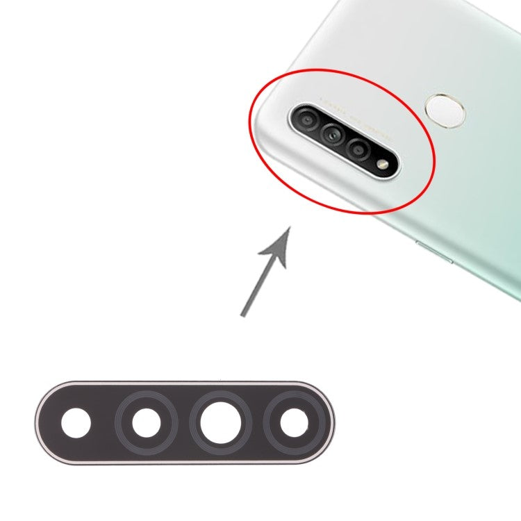 For Oppo A8 Rear Back Camera Lens Cover Replacement Part (without Logo)