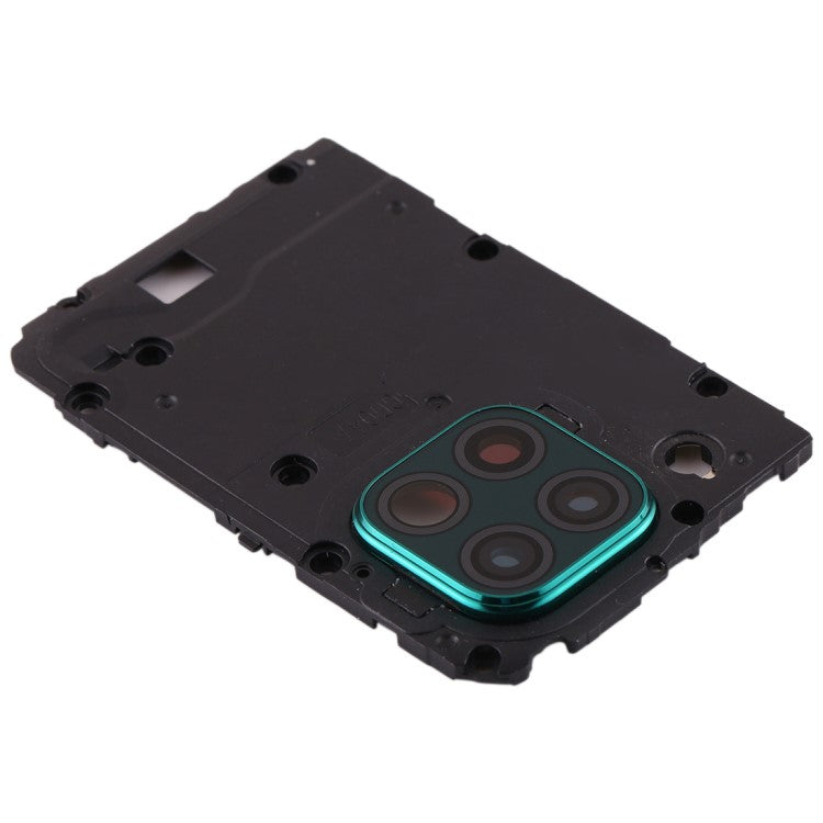 For Huawei P40 lite 4G OEM Mainboard Plate Cover + Camera Lens Ring Cover Part with NFC Function (without Logo) - Green