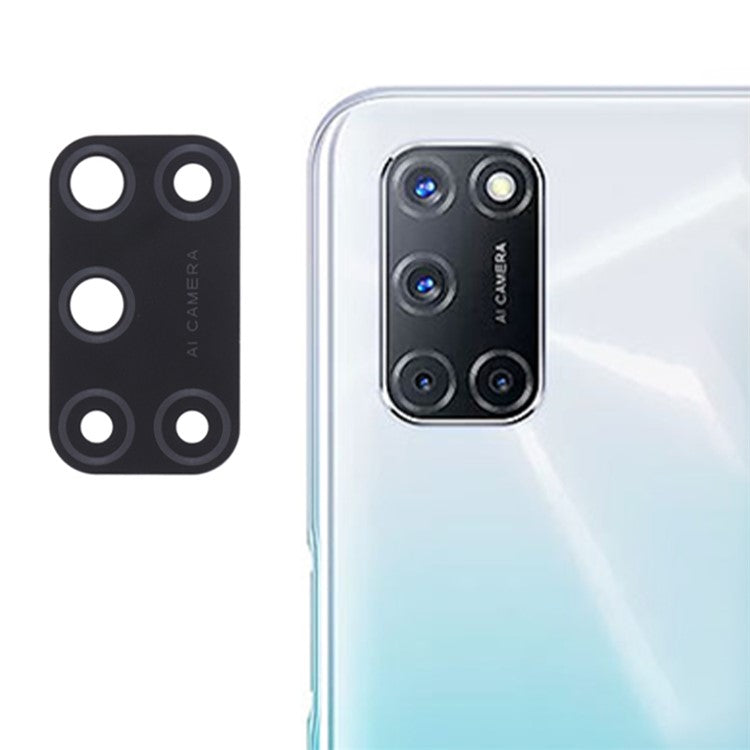 For OPPO A52 / A92 4G Rear Back Camera Lens Cover Replacement Part (without Logo)