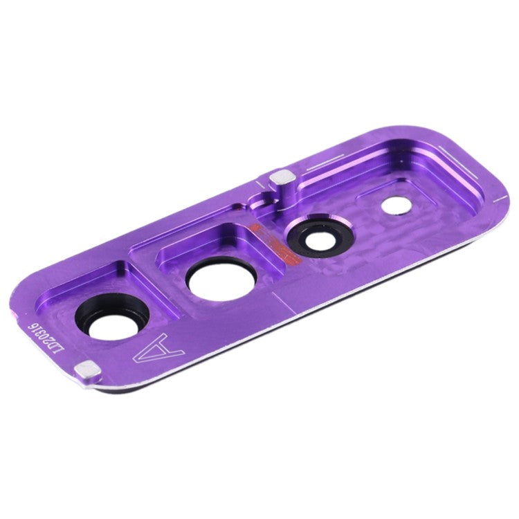 For Huawei P40 Lite 5G / nova 7 SE OEM Back Camera Lens Holder Cover with Glass Part (without Logo) - Purple