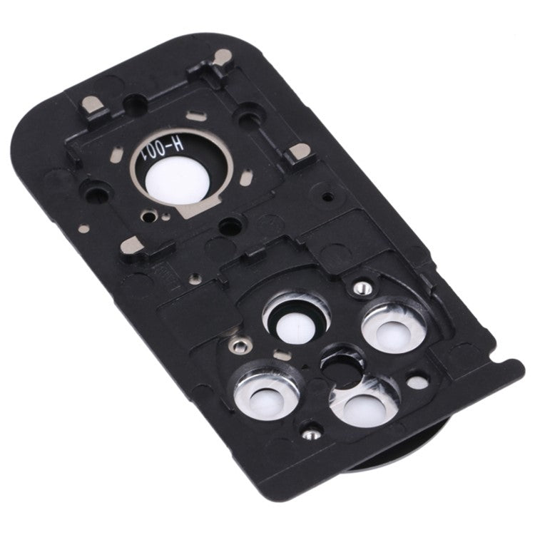 For Honor 50 Pro OEM Back Camera Lens Holder Cover with Glass Part (without Logo) - Black