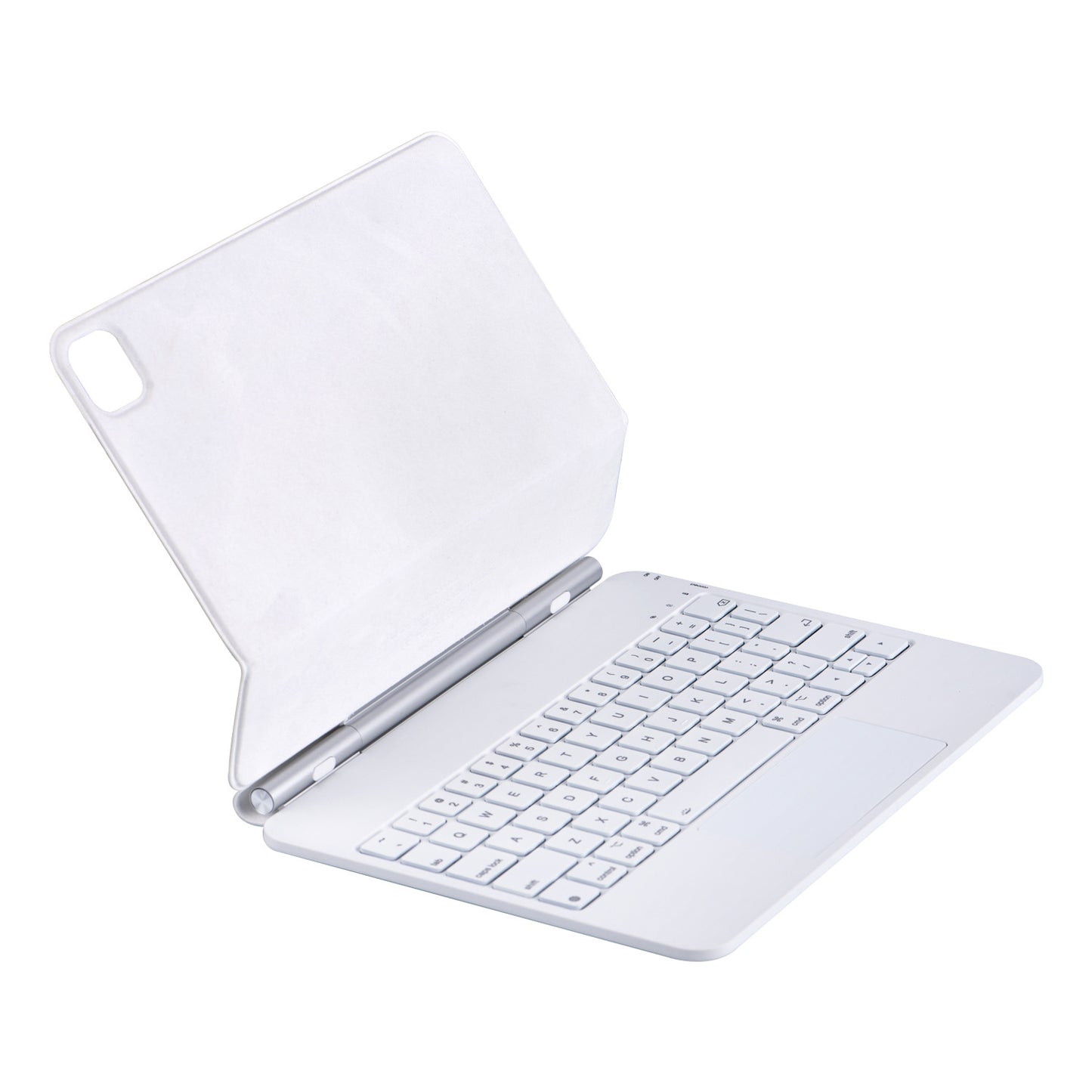 X7 For iPad Air (2020) / (2022) / Pro 11-inch (2018) / (2020) / (2021) / (2022) Bluetooth Keyboard with Tablet Stand Cover Case - White