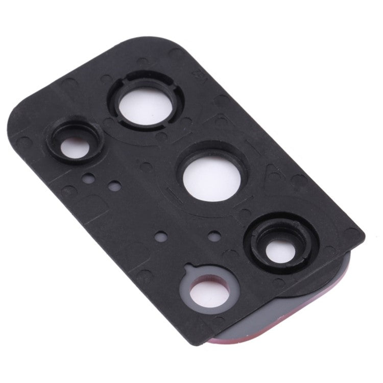 For Oppo Reno5 Pro 5G OEM Back Camera Lens Holder Cover with Glass Part (without Logo) - Red