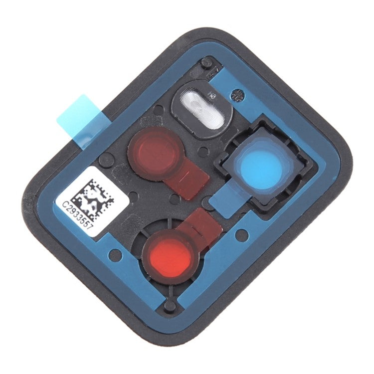 For Realme C35 4G OEM Back Camera Lens Holder Cover with Glass Part (without Logo) - Black