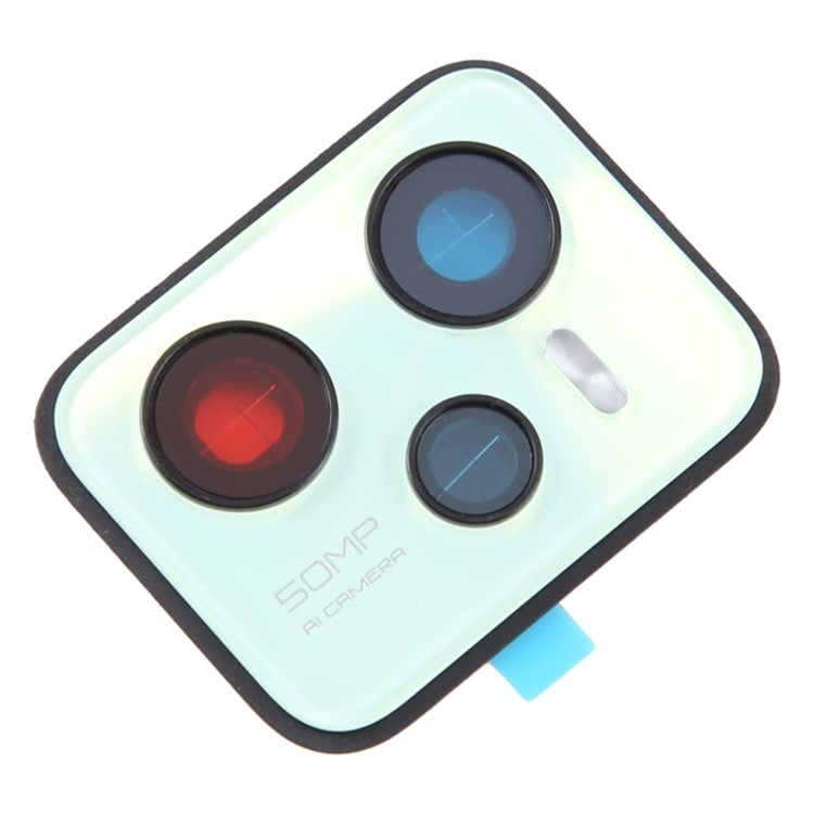 For Realme C35 4G OEM Back Camera Lens Holder Cover with Glass Part (without Logo) - Green