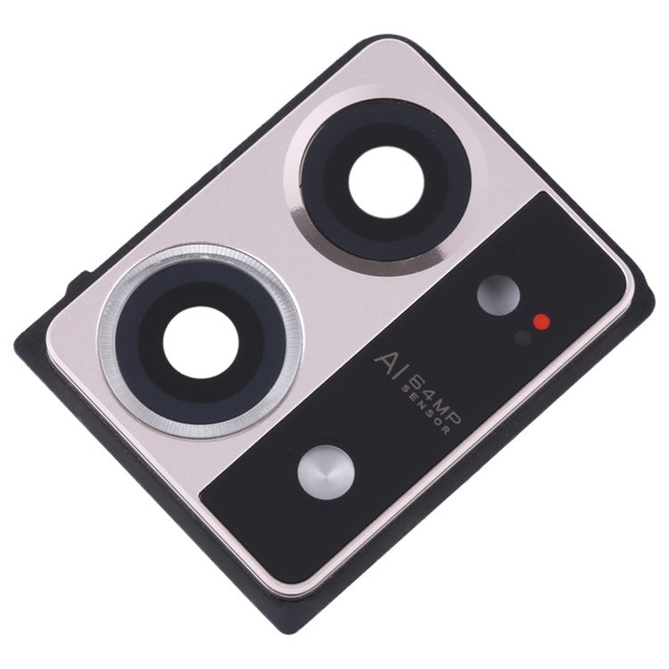 For Oppo Reno7 4G OEM Back Camera Lens Holder Cover with Glass Part (without Logo) - Gold