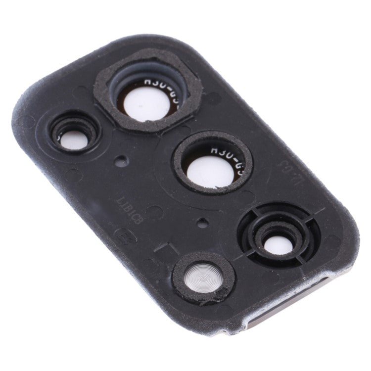 For Oppo Reno5 5G PEGM00 PEGT00 CPH2145 OEM Back Camera Lens Holder Cover with Glass Part (without Logo) - White