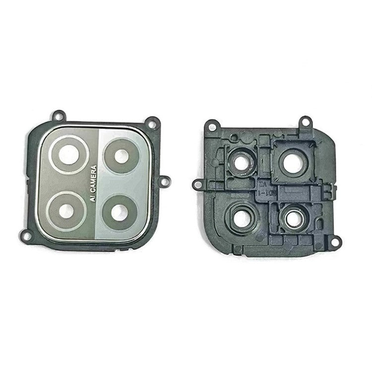 For Oppo A15s / A15 / A35 OEM Back Camera Lens Holder Cover with Glass Replacement Part (without Logo)