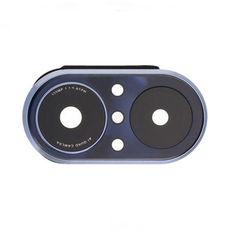 For Huawei nova 9 SE / nova 9 SE 5G OEM Back Camera Lens Holder Cover with Glass Replacement Part (without Logo) - Black