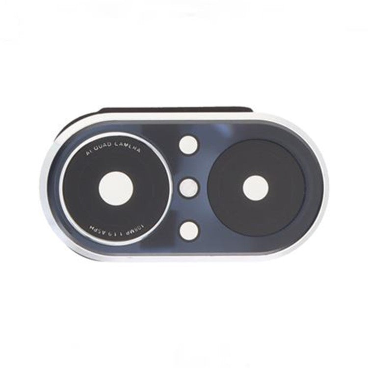 For Huawei nova 9 SE / nova 9 SE 5G OEM Back Camera Lens Holder Cover with Glass Replacement Part (without Logo) - White