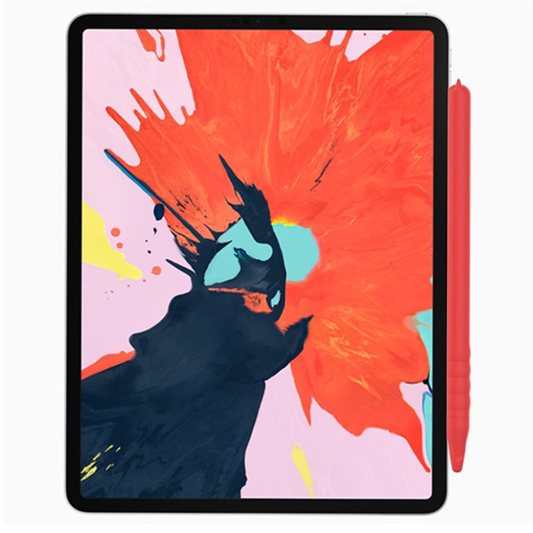 For Apple Pencil Pro / Pencil (2nd Generation) Soft Silicone Protective Pencil Case Wrap Cover Sleeve - Blue