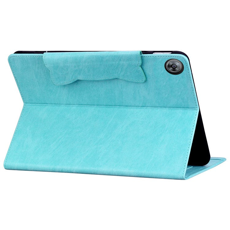 For Huawei Mediapad M5 8 (8.4-inch) Case PU Leather Folio Stand Tablet Cover Cute Magnetic Clasp - Sky Blue