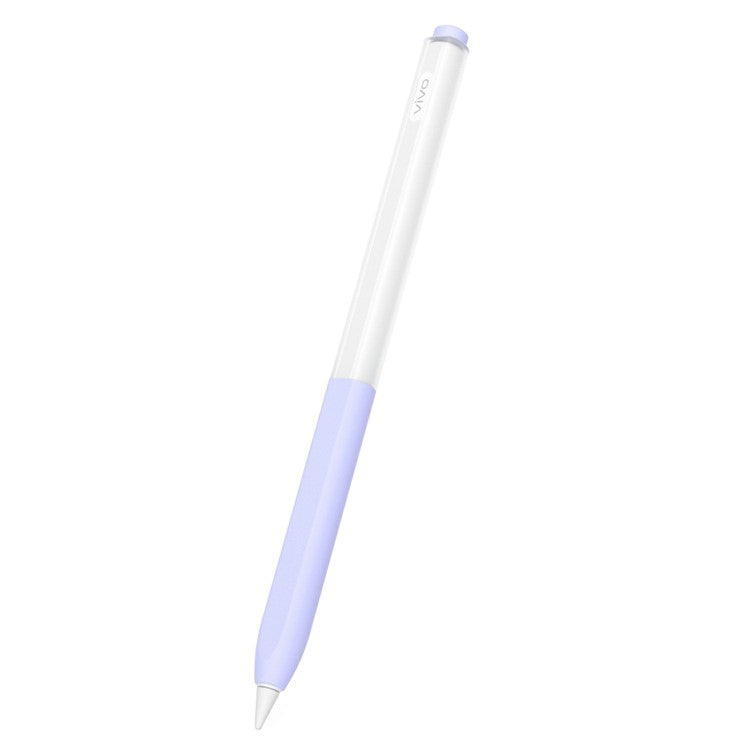For vivo Pencil 2S Stylus Case Jelly Silicone Sleeve Pencil Protective Cover - Purple