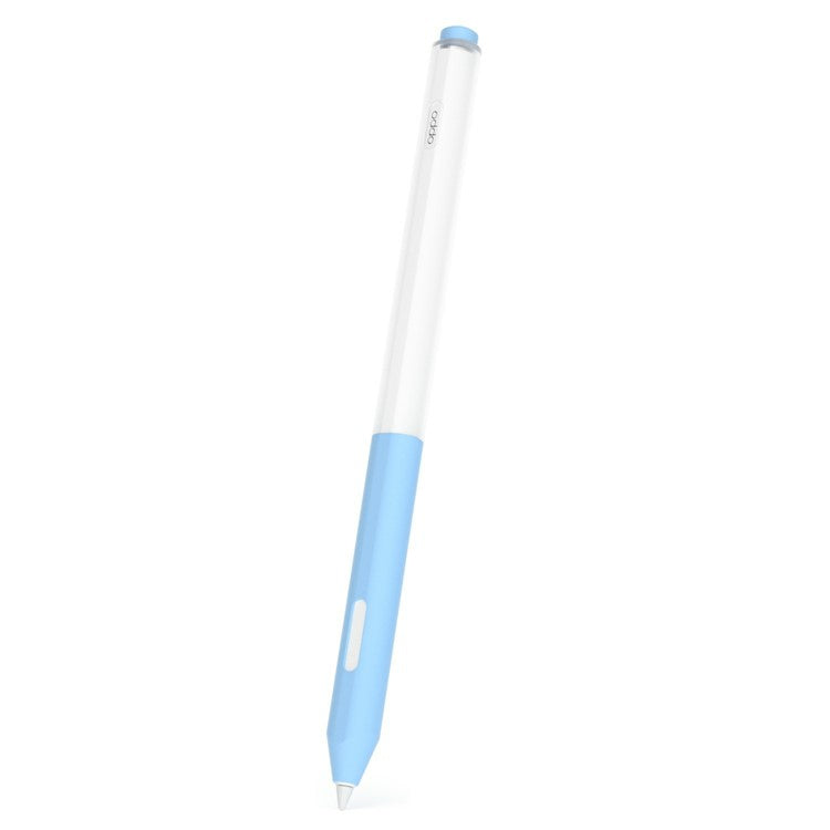 For Oppo Pencil Stylus Case Jelly Silicone Sleeve Pencil Protective Cover - Sky Blue
