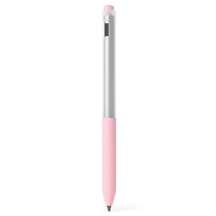 For Lenovo Precision Pen 3 Stylus Case Jelly Silicone Sleeve Pencil Protective Cover - Pink