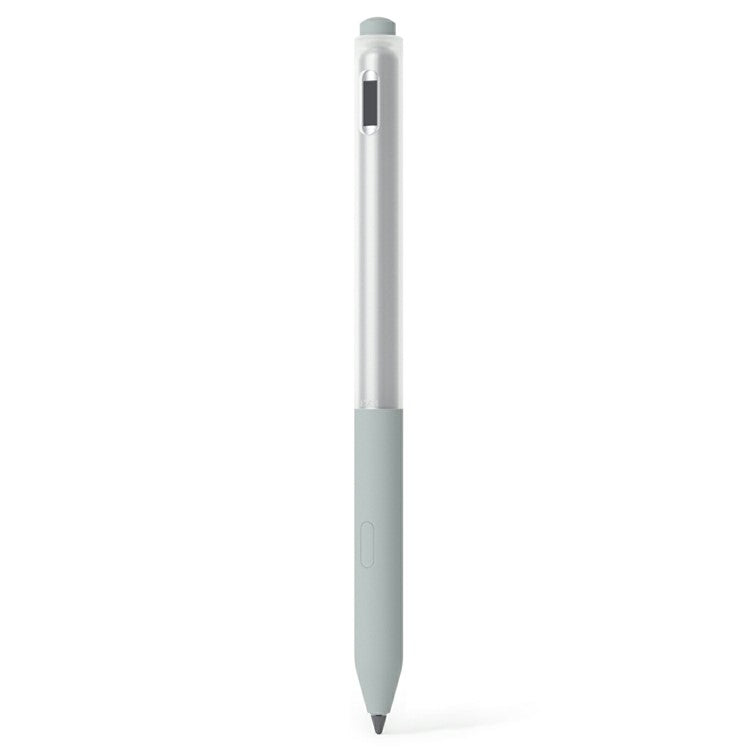 For Lenovo Precision Pen 3 Stylus Case Jelly Silicone Sleeve Pencil Protective Cover - Grey
