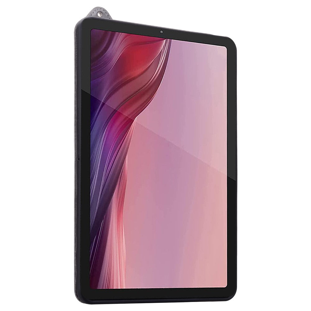 For Lenovo Xiaoxin Pad 11 2025 / Tab K11 Gen 2 TB336 / Tab M11 Case Hand Strap Kickstand Leather Tablet Cover - Grey