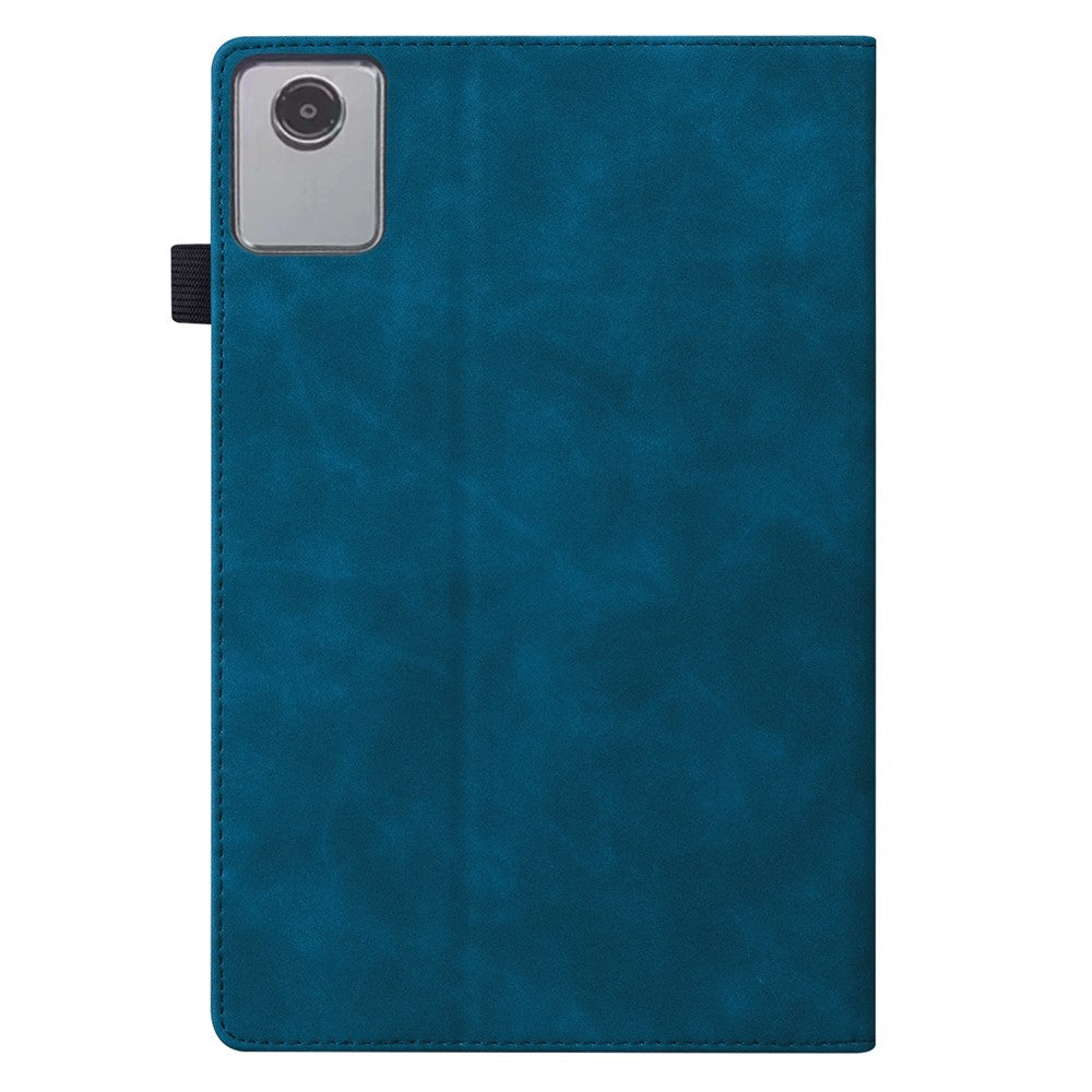 For Lenovo Xiaoxin Pad 11 2025 / Tab K11 Gen 2 TB336 / Tab M11 Case PU Leather Protective Folio Tablet Cover with Card Holder - Blue