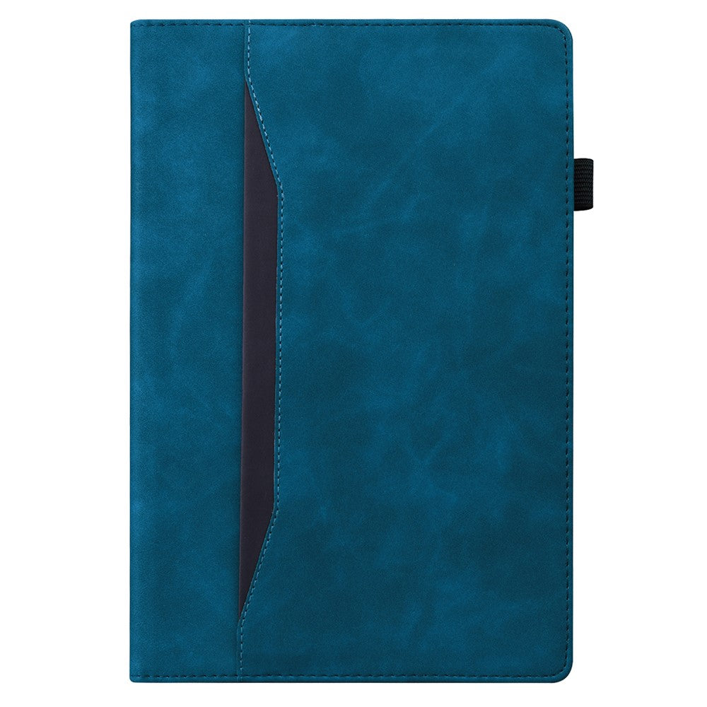 For Lenovo Xiaoxin Pad 11 2025 / Tab K11 Gen 2 TB336 / Tab M11 Case PU Leather Protective Folio Tablet Cover with Card Holder - Blue