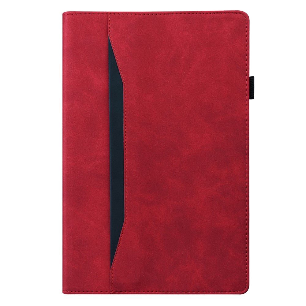 For Lenovo Xiaoxin Pad 11 2025 / Tab K11 Gen 2 TB336 / Tab M11 Case PU Leather Protective Folio Tablet Cover with Card Holder - Red