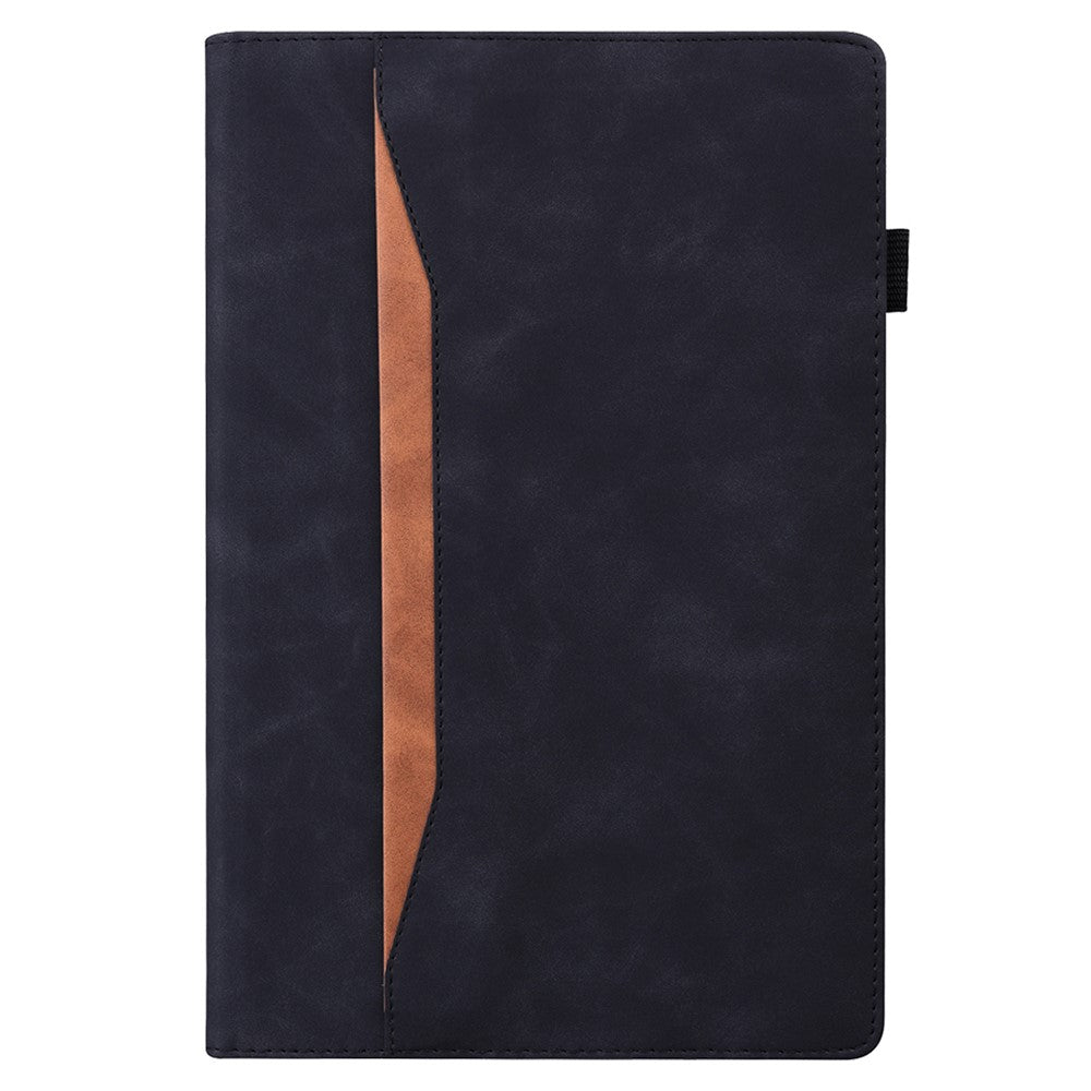 For Lenovo Xiaoxin Pad 11 2025 / Tab K11 Gen 2 TB336 / Tab M11 Case PU Leather Protective Folio Tablet Cover with Card Holder - Black