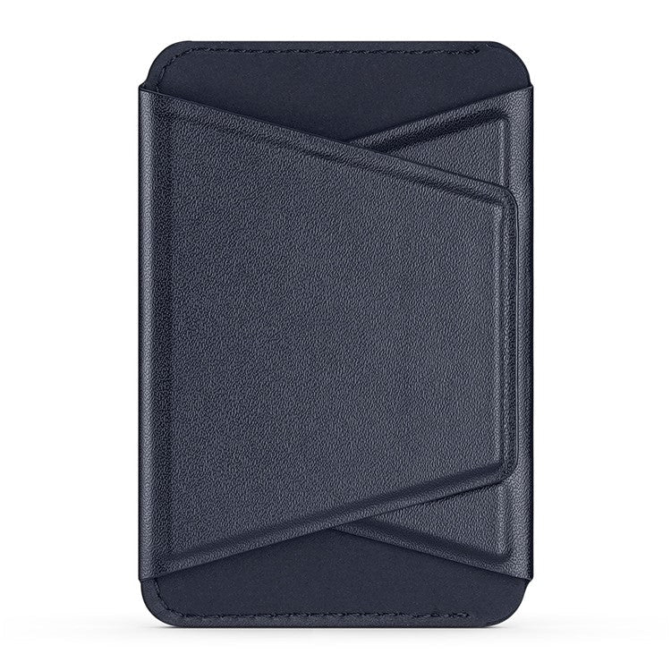 DUX DUCIS Magnetic Phone Stand Cell Phone Card Holder Wallet Compatible with MagSafe Case - Blue