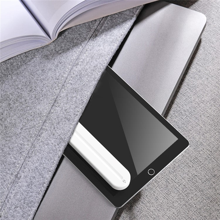 STOYOBE For Apple Pencil 1st / 2nd Generation Carrying Case Magnetic Closure Pencil Storage Box - White