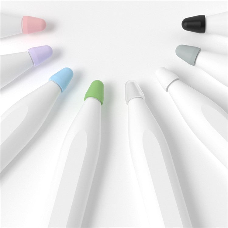 8Pcs / Set Stylus Pen Nib Cover for Xiaomi Smart Pen (Gen 2) , TPU Pen Tip Sleeve - White