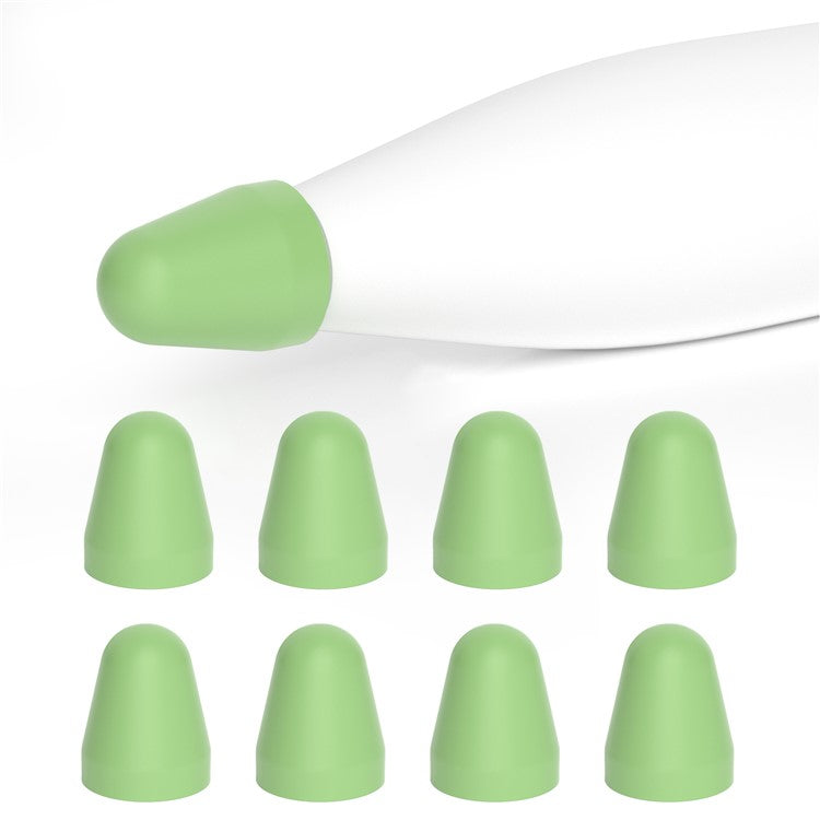 8Pcs / Set Stylus Pen Nib Cover for Xiaomi Smart Pen (Gen 2) , TPU Pen Tip Sleeve - Green