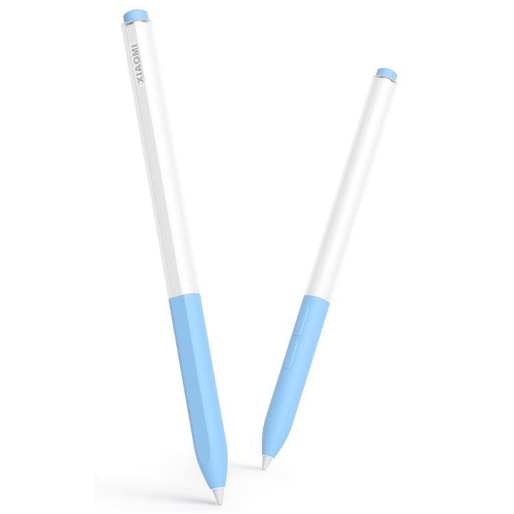 Stylus Pen Protective Sleeve for Xiaomi Smart Pen (Gen 2) , Silicone+PC Pencil Cover - Blue