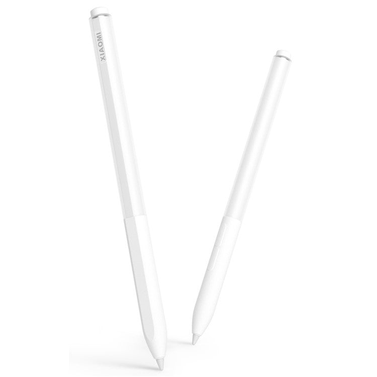 Stylus Pen Protective Sleeve for Xiaomi Smart Pen (Gen 2) , Silicone+PC Pencil Cover - White