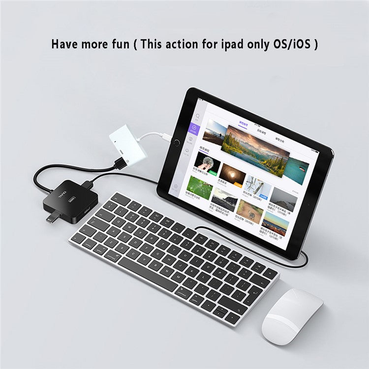Lightning to HDMI HD Multi-function 3-IN-1 OTG Convertor Adapter