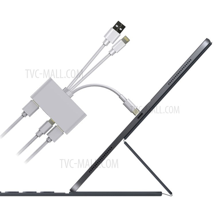 NK-1032 Pro 5-in-1 Multifunction Camera Card Reader Adapter