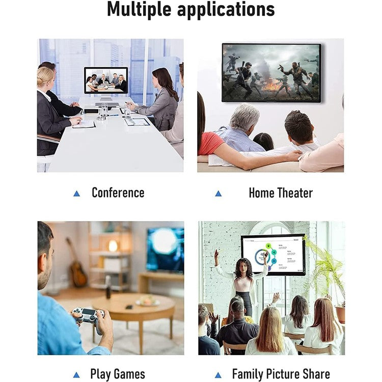 USB-C 4K PD 60W Adapter Type-C Male to HD Output+For iPhone Female Converter for iPhone 15 MacBook Samsung