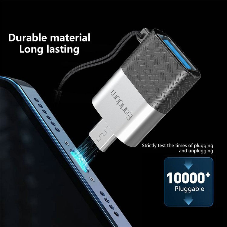 EARLDOM OT73 USB Female to Micro Male OTG Adapter Android Phone Tablet U-Disk Mouse Connector