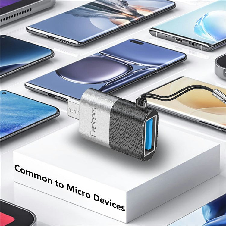 EARLDOM OT73 USB Female to Micro Male OTG Adapter Android Phone Tablet U-Disk Mouse Connector