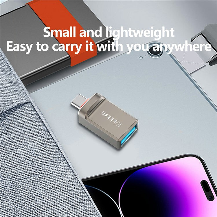 EARLDOM OT89C Type-C OTG Adapter USB-A 3.0 Female to USB-C Male Converter