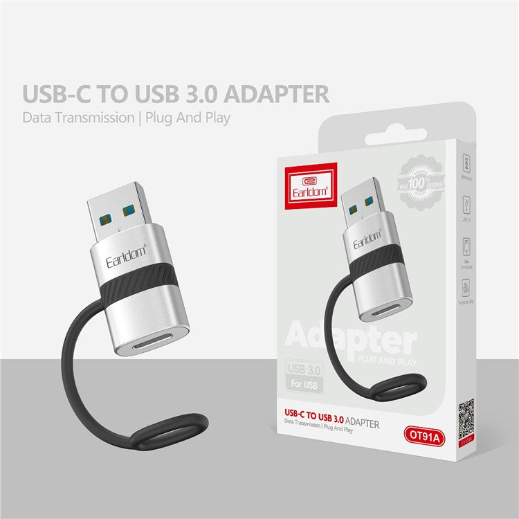 EARLDOM ET-OT91A Type-C to USB 3.0 Adapter USB-C Converter for iPhone 15 Series